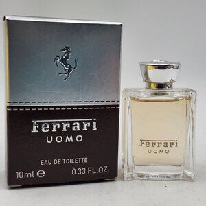 Ferrari Uomo Eau De Toilette Spray 10ml 0.33 Fl. Oz. Mini Perfume For Men